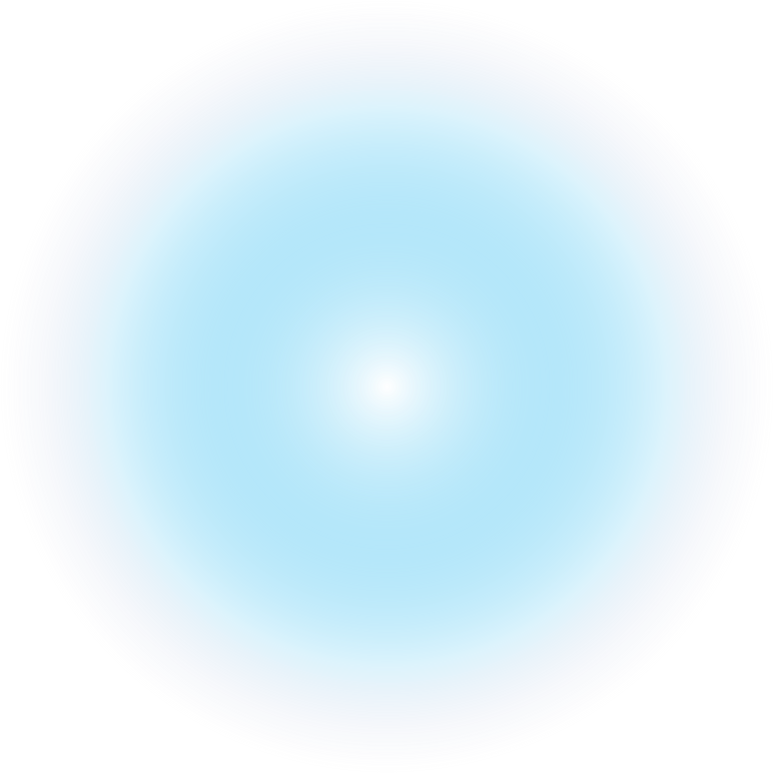 Blue lens flare